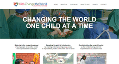 Desktop Screenshot of kidschangetheworld.org